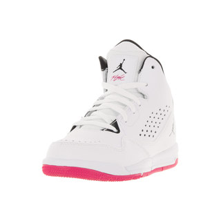 Nike Jordan Kids Jordan SC-3 GP White/Black/Vivid Pink Basketball Shoe