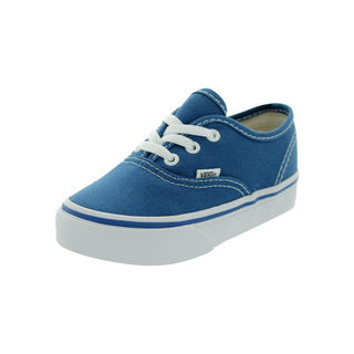 Vans Authentic Blue and White Canvas Infants' Shoe