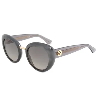 Gucci GG 3808S R4IDX Marble Grey Frame Grey Gradient Lens Women's Sunglasses