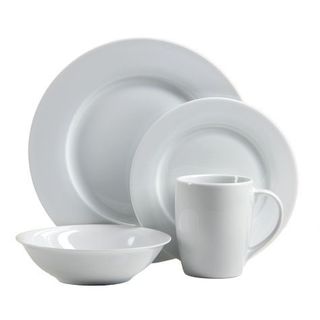 Oneida Naturally White Dinnerware 32-Pc Set, Service for 8