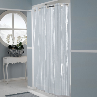 EZ On Super Clear 100-percent EVA Shower Curtain/Liner With Built in Hooks Shower Curtain