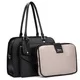 Vicenzo Leather Lea Marie Leather 14-inch Laptop Shoulder Handbag