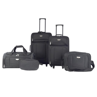 Travelers Club Tuscany 5-piece Rolling Luggage Set