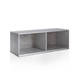 Haven Home Cain Grey Storage Cabinet by Hives & Honey - Thumbnail 1