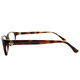 Michael Kors Tortoise Plastic Rectangle Eyeglasses - Thumbnail 2