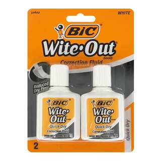 Bic Wite-Out White 20-milliliter Quick Dry Correction Fluid