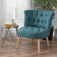 Thumbnail 3, Christopher Knight Home Cicely Tufted Fabric Accent Chair. Changes active main hero.