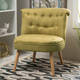 Thumbnail 6, Christopher Knight Home Cicely Tufted Fabric Accent Chair. Changes active main hero.