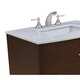 30" Weimar Single Bathroom Vanity Set in Brown