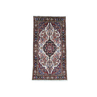 Handmade Persian Bakhtiari Full Pile Oriental Runner Rug (5'x9'6")