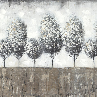 Hobbitholeco. 'Tree View I' Wrapped Canvas Art