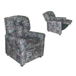 Dozydotes Kids 4 Button Camoflauge True Timber Conceal Recliner