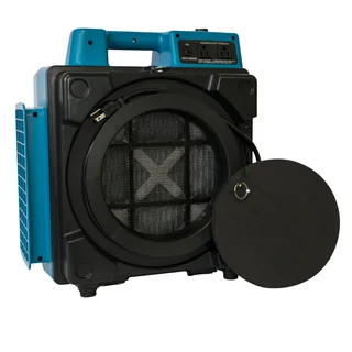 XPOWER X-2480A Commercial 3 Stage Filtration HEPA Purifier System Mini Air Scrubber - Blue