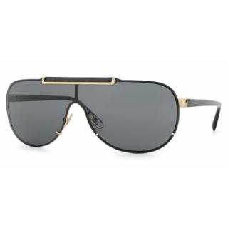 Versace Mens VE2140 100287 Gold Metal Cateye Sunglasses