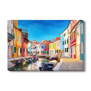 Burano Venice Italy, Canvas Gallery Wrap