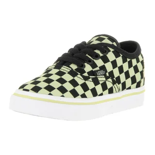 Vans Toddlers Authentic (Glow Check) Skate Shoe