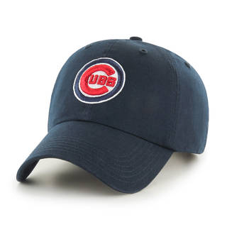 Chicago Cubs MLB Navy Clean Up Hat