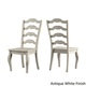 Eleanor French Ladder Back Wood Dining Chair (Set of 2) by TRIBECCA HOME