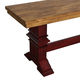 Eleanor Two-Tone Trestle Leg Wood Dining Bench by iNSPIRE Q Classic - Thumbnail 14