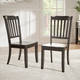 Eleanor Slat Back Wood Dining Chair (Set of 2) by iNSPIRE Q Classic - Thumbnail 3