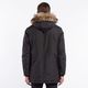 Noize 'Dax' Men's Insulated Mid Length Faux Fur Hood Jacket - Thumbnail 4