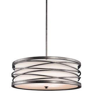 Kichler Lighting Krasi Collection 4-light Warm Bronze Chandelier/Pendant