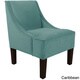 Skyline Furniture Velvet Fabric  Accent Chair - Thumbnail 7