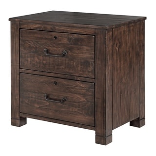 Magnussen Pine Hill Rustic Pine Lateral File Cabinet