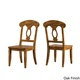 Eleanor Napoleon Back Wood Dining Chair (Set of 2) by TRIBECCA HOME