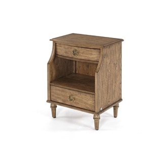 Standing Room Only Distressed 2-drawer Nightstand
