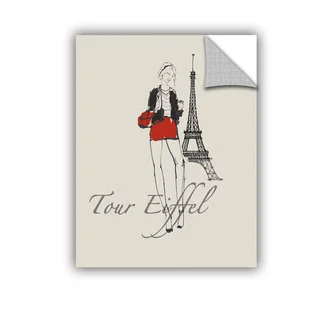 ArtAppealz Avery Tillmon's 'French Chic I' Removable Wall Art Mural