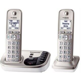 Panasonic KX-TGD222N dect_6.0 2-Handset Landline Telephone