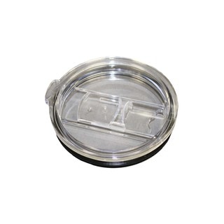 Clear Plastic 30-ounce Tumbler Lid with Slider for Yeti, Rtic, and Other 30-ounce Tumblers
