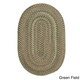 Wool Spacedye Oval Braided Rug (7' x 10') - Thumbnail 2