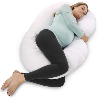 PharMeDoc C-shaped Maternity Pregnancy Pillow