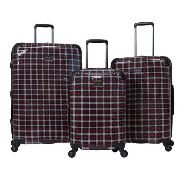 Ben Sherman Glasgow 3-Piece Lightweight Luggage Set