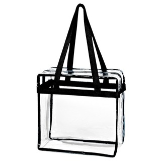 Women's Transparent Plastic Tote Handbag