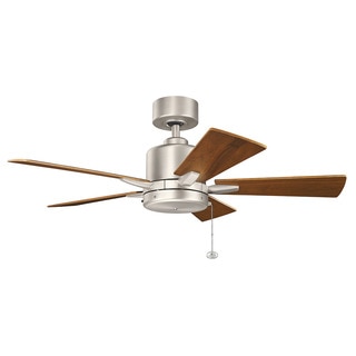 Kichler Lighting Bowen Collection 42-inch Brushed Nickel Ceiling Fan