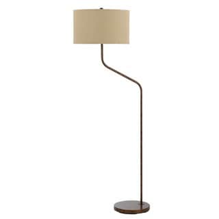 Henderson Tan Metal 150-watt 3-way Floor Lamp