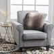 Isaac Tufted Fabric Club Chair by Christopher Knight Home - Thumbnail 1