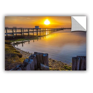 ArtAppealz Steve Ainsworth's 'Sunset Over Chicoteague' Removable Wall Art Mural