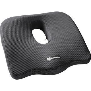 PharMeDoc Orthopedic Coccyx Seat Cushion Foam Tailbone Pillow Relieves Sciatica, Back, and Tailbone Pain