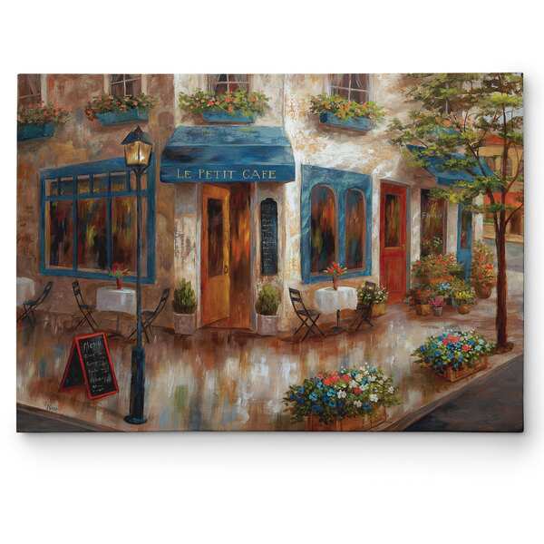Wexford Home Nan 'Le Petit Cafe' Canvas Wall Art. Opens flyout.