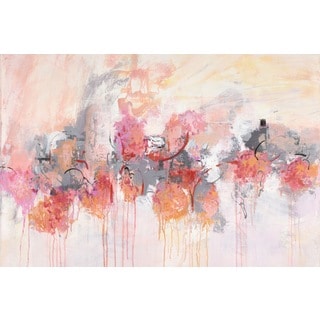 Marmont Hill - 'Petal Patch II' by Julie Joy Painting Print on Wrapped Canvas