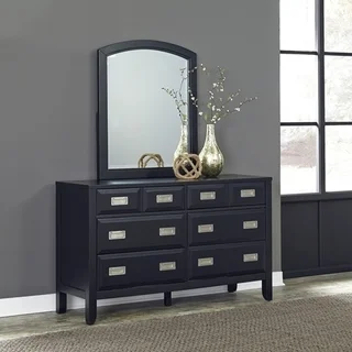 Home Styles Prescott 6 Drawer Dresser & Mirror