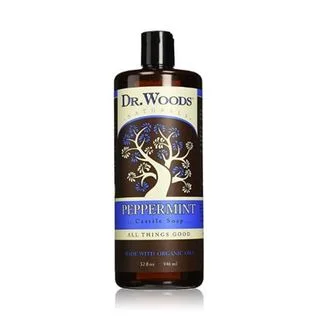 Dr. Woods Naturals Castile 32-ounce Peppermint Liquid Soap