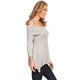Women's Solid Wrapped Bodice Tunic - Thumbnail 4