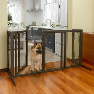 Richell Deluxe Free Standing Mesh Pet Gate
