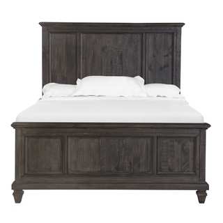 Calistoga Twin Panel Bed in Weathered Charcoal
