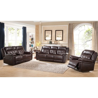 ABBYSON LIVING Carly Tufted 3-piece Reclining Set